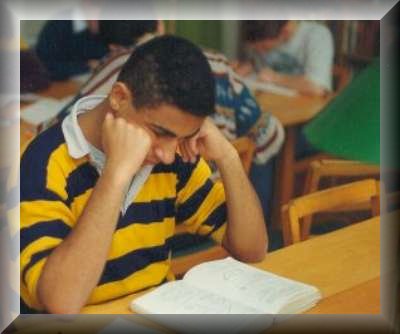 studying